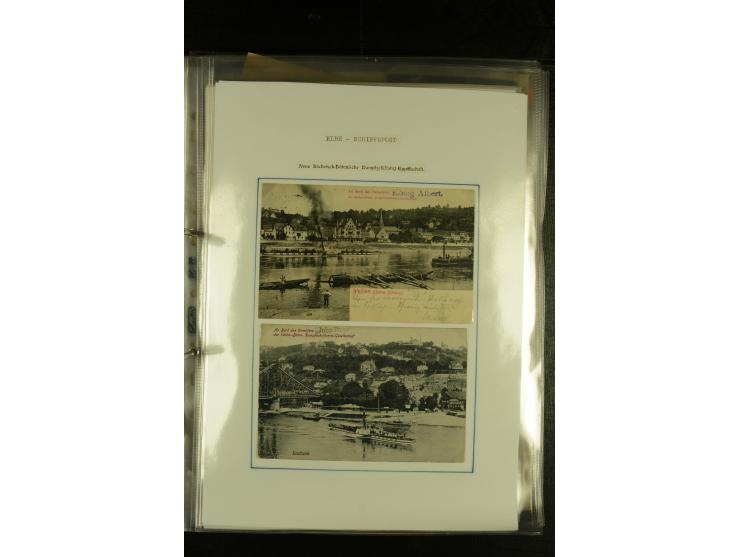 1850/1960 (ca.), interessante Sammlung Schiffspost aus Österreich inkl. Lombardei Venetien, Levante, Italien und der Schweiz 