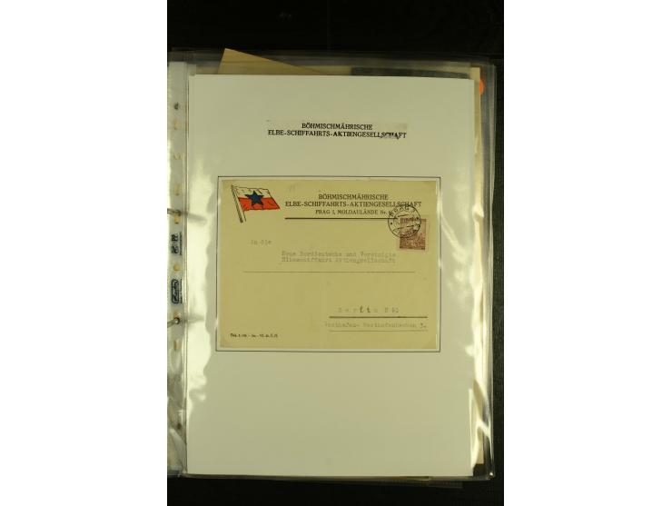 1850/1960 (ca.), interessante Sammlung Schiffspost aus Österreich inkl. Lombardei Venetien, Levante, Italien und der Schweiz 