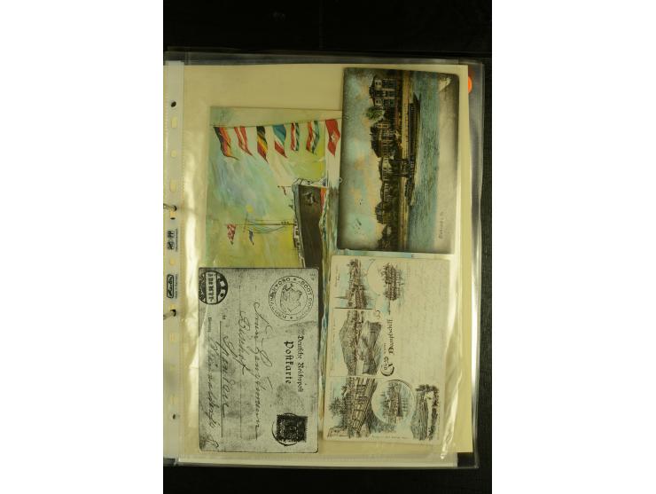 1850/1960 (ca.), interessante Sammlung Schiffspost aus Österreich inkl. Lombardei Venetien, Levante, Italien und der Schweiz 