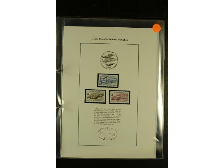 1850/1960 (ca.), interessante Sammlung Schiffspost aus Österreich inkl. Lombardei Venetien, Levante, Italien und der Schweiz 