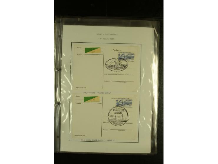 1850/1960 (ca.), interessante Sammlung Schiffspost aus Österreich inkl. Lombardei Venetien, Levante, Italien und der Schweiz 