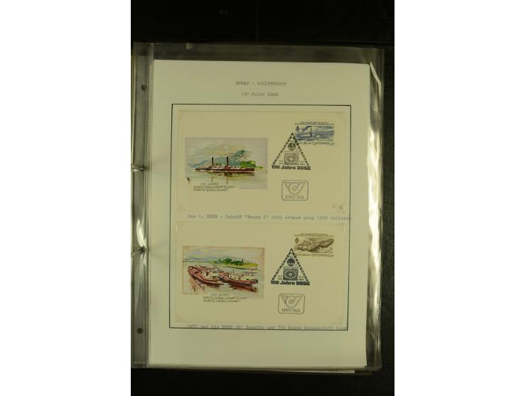1850/1960 (ca.), interessante Sammlung Schiffspost aus Österreich inkl. Lombardei Venetien, Levante, Italien und der Schweiz 