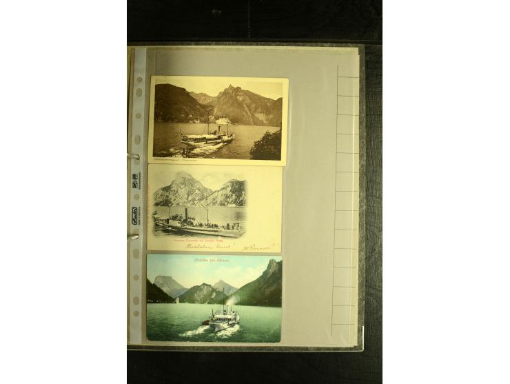 1850/1960 (ca.), interessante Sammlung Schiffspost aus Österreich inkl. Lombardei Venetien, Levante, Italien und der Schweiz 