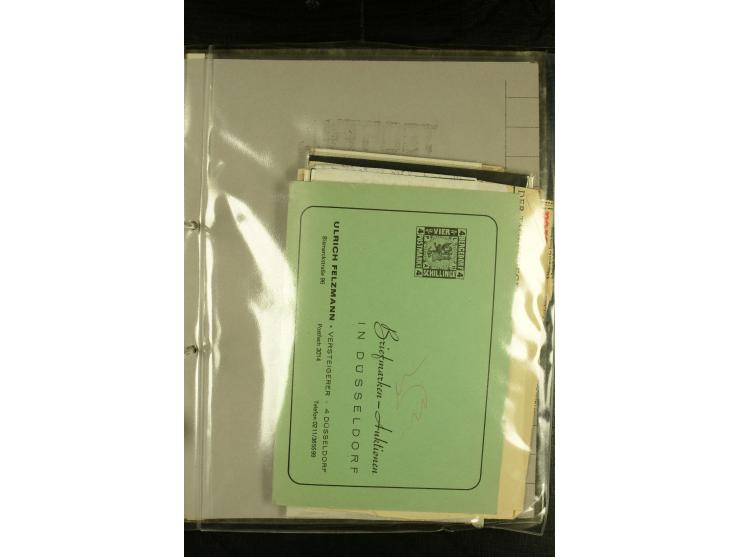 1860/1940, kleine Sammlung "Schiffspost in Norwegen" mit über 30 Briefen und Karten, dabei frühe Dampfschiffahrt mit Leitverm