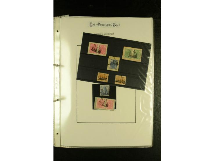 1888/1975, interessante Sammlung  "Finnische Postdampfer-Stempel" mit über 40 Briefen und Karten sowie einigen Briefstücken u