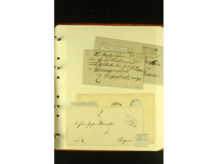 Baden bis Württemberg, sehr schöne ungebrauchte/postfrische und gestempelte Sammlung mit vielen Briefen, dabei viele bessere 