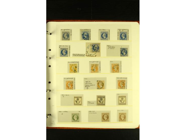 Baden bis Württemberg, sehr schöne ungebrauchte/postfrische und gestempelte Sammlung mit vielen Briefen, dabei viele bessere 