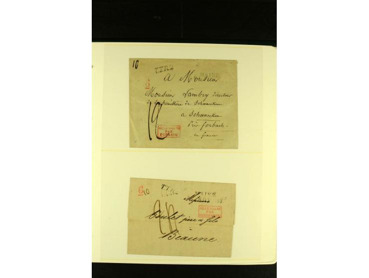 Baden bis Württemberg, sehr schöne ungebrauchte/postfrische und gestempelte Sammlung mit vielen Briefen, dabei viele bessere 
