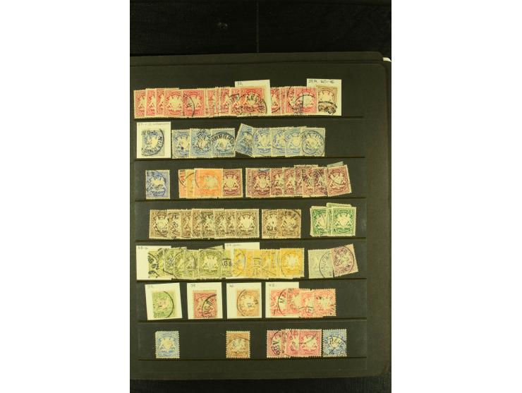 Baden bis Württemberg, sehr schöne ungebrauchte/postfrische und gestempelte Sammlung mit vielen Briefen, dabei viele bessere 