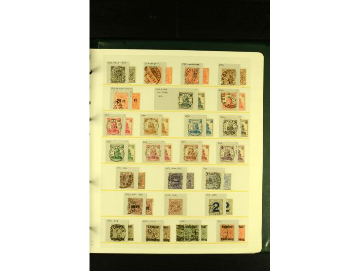 Baden bis Württemberg, sehr schöne ungebrauchte/postfrische und gestempelte Sammlung mit vielen Briefen, dabei viele bessere 
