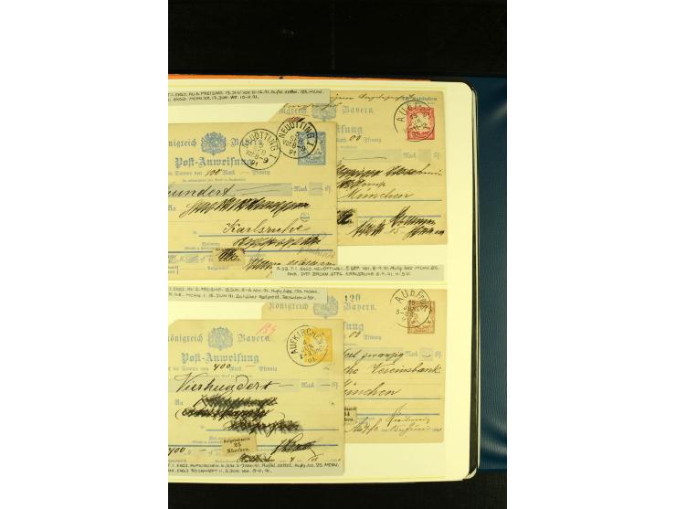Baden bis Württemberg, sehr schöne ungebrauchte/postfrische und gestempelte Sammlung mit vielen Briefen, dabei viele bessere 