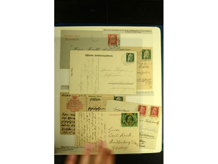 Baden bis Württemberg, sehr schöne ungebrauchte/postfrische und gestempelte Sammlung mit vielen Briefen, dabei viele bessere 