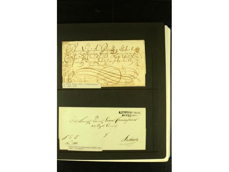 Baden bis Württemberg, sehr schöne ungebrauchte/postfrische und gestempelte Sammlung mit vielen Briefen, dabei viele bessere 