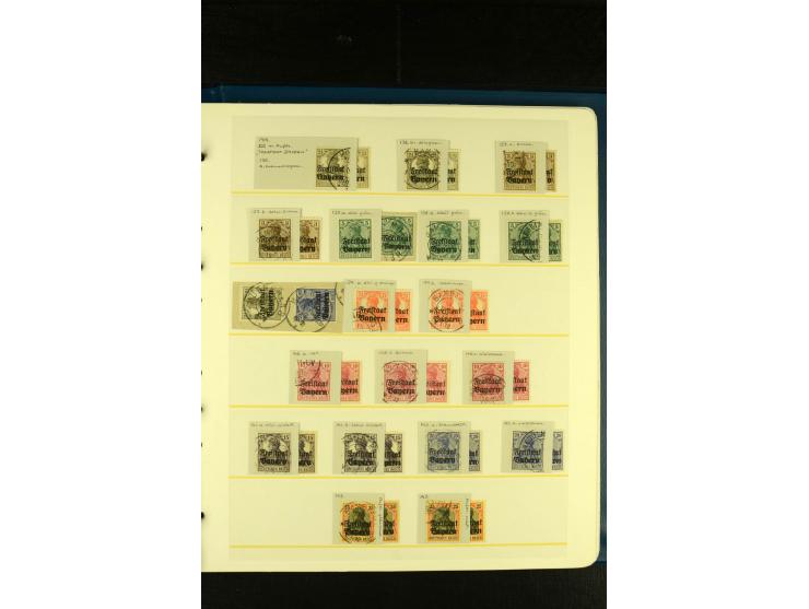 Baden bis Württemberg, sehr schöne ungebrauchte/postfrische und gestempelte Sammlung mit vielen Briefen, dabei viele bessere 