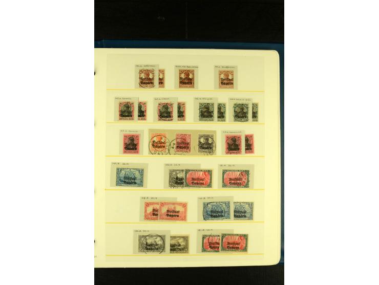 Baden bis Württemberg, sehr schöne ungebrauchte/postfrische und gestempelte Sammlung mit vielen Briefen, dabei viele bessere 