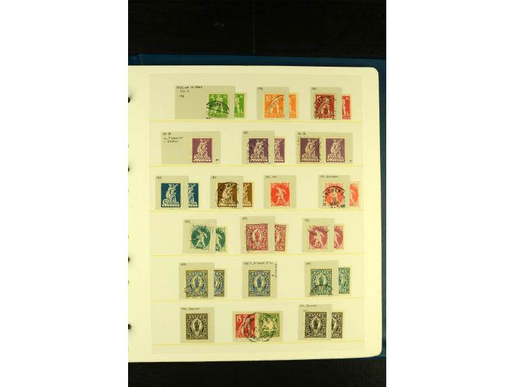 Baden bis Württemberg, sehr schöne ungebrauchte/postfrische und gestempelte Sammlung mit vielen Briefen, dabei viele bessere 