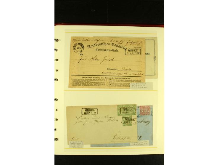 Baden bis Württemberg, sehr schöne ungebrauchte/postfrische und gestempelte Sammlung mit vielen Briefen, dabei viele bessere 