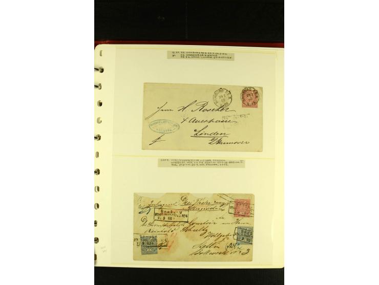 Baden bis Württemberg, sehr schöne ungebrauchte/postfrische und gestempelte Sammlung mit vielen Briefen, dabei viele bessere 