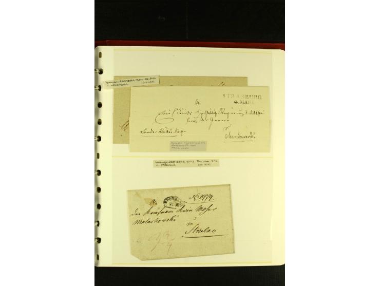 Baden bis Württemberg, sehr schöne ungebrauchte/postfrische und gestempelte Sammlung mit vielen Briefen, dabei viele bessere 