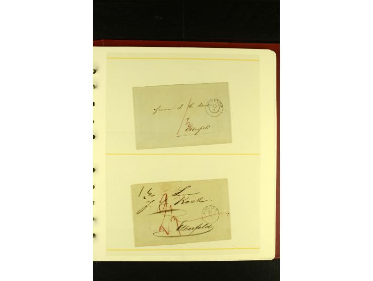 Baden bis Württemberg, sehr schöne ungebrauchte/postfrische und gestempelte Sammlung mit vielen Briefen, dabei viele bessere 