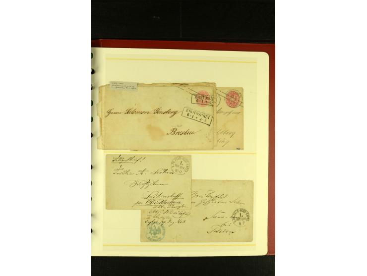 Baden bis Württemberg, sehr schöne ungebrauchte/postfrische und gestempelte Sammlung mit vielen Briefen, dabei viele bessere 