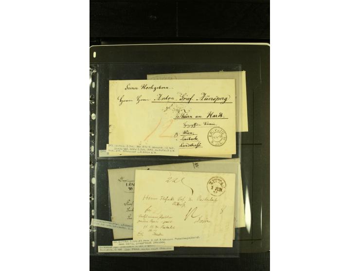 Baden bis Württemberg, sehr schöne ungebrauchte/postfrische und gestempelte Sammlung mit vielen Briefen, dabei viele bessere 