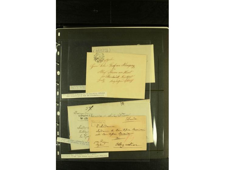 Baden bis Württemberg, sehr schöne ungebrauchte/postfrische und gestempelte Sammlung mit vielen Briefen, dabei viele bessere 