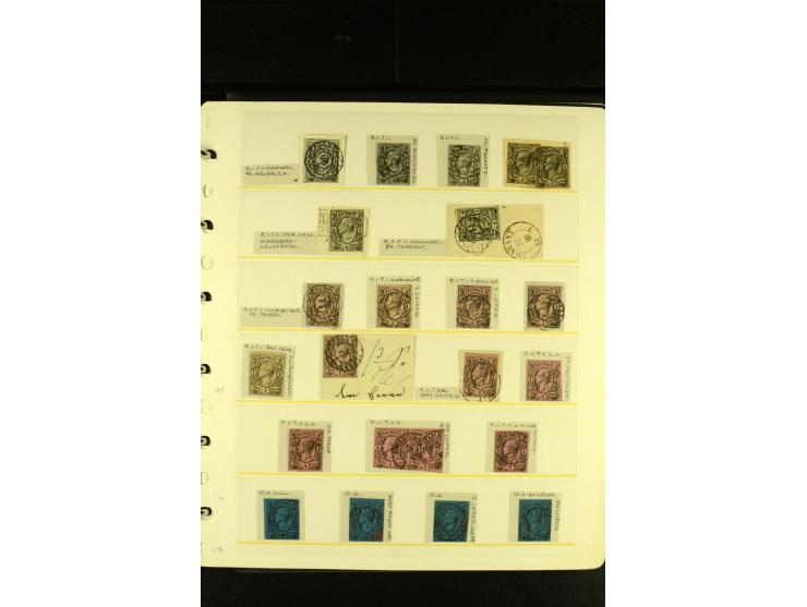 Baden bis Württemberg, sehr schöne ungebrauchte/postfrische und gestempelte Sammlung mit vielen Briefen, dabei viele bessere 