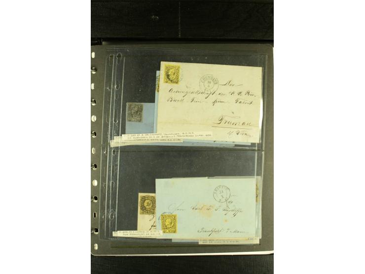 Baden bis Württemberg, sehr schöne ungebrauchte/postfrische und gestempelte Sammlung mit vielen Briefen, dabei viele bessere 