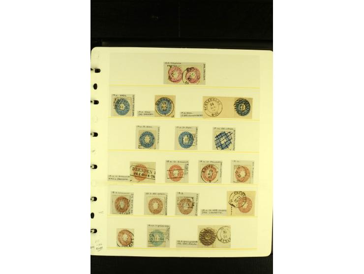 Baden bis Württemberg, sehr schöne ungebrauchte/postfrische und gestempelte Sammlung mit vielen Briefen, dabei viele bessere 