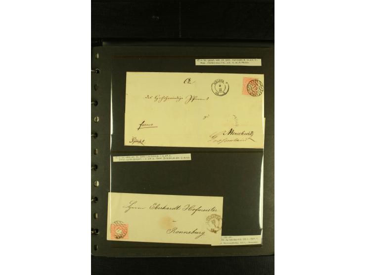 Baden bis Württemberg, sehr schöne ungebrauchte/postfrische und gestempelte Sammlung mit vielen Briefen, dabei viele bessere 