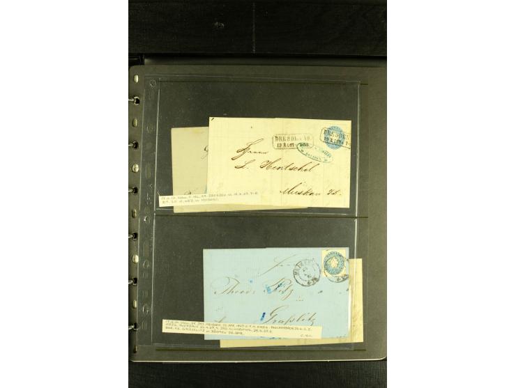 Baden bis Württemberg, sehr schöne ungebrauchte/postfrische und gestempelte Sammlung mit vielen Briefen, dabei viele bessere 