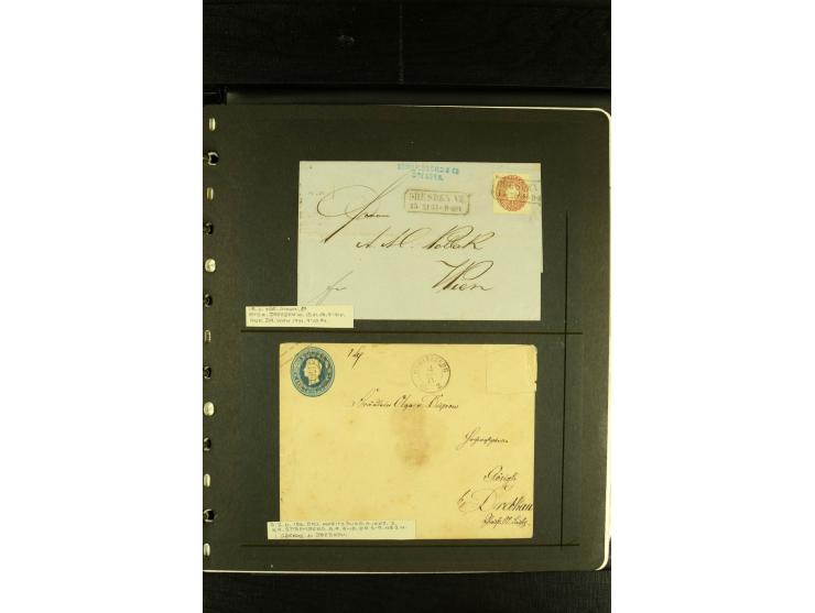 Baden bis Württemberg, sehr schöne ungebrauchte/postfrische und gestempelte Sammlung mit vielen Briefen, dabei viele bessere 
