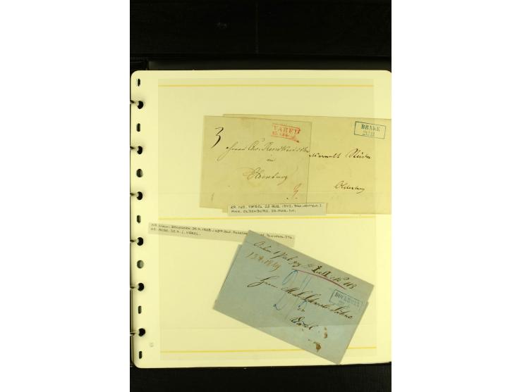 Baden bis Württemberg, sehr schöne ungebrauchte/postfrische und gestempelte Sammlung mit vielen Briefen, dabei viele bessere 
