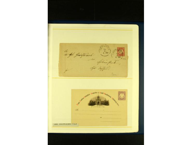 Baden bis Württemberg, sehr schöne ungebrauchte/postfrische und gestempelte Sammlung mit vielen Briefen, dabei viele bessere 