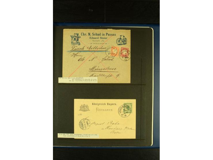 Baden bis Württemberg, sehr schöne ungebrauchte/postfrische und gestempelte Sammlung mit vielen Briefen, dabei viele bessere 