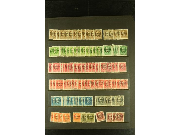 Baden bis Württemberg, sehr schöne ungebrauchte/postfrische und gestempelte Sammlung mit vielen Briefen, dabei viele bessere 