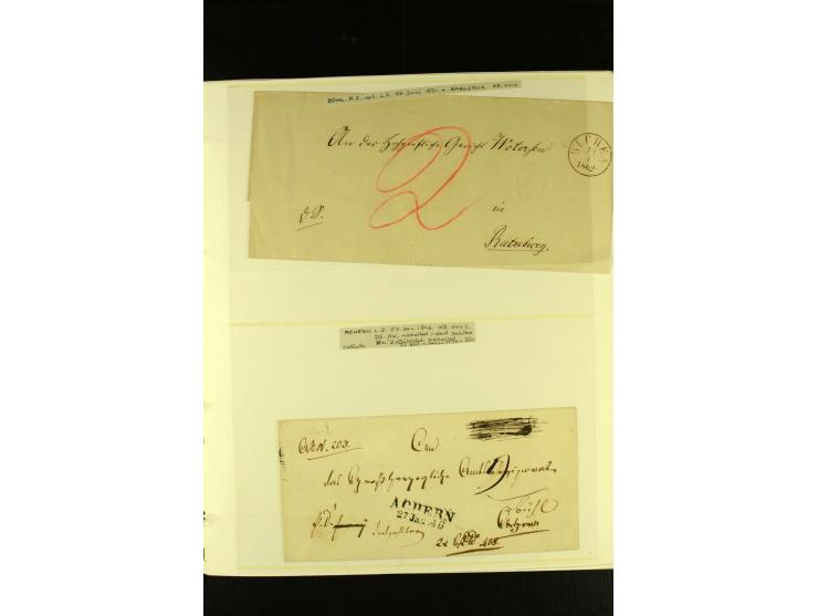 Baden bis Württemberg, sehr schöne ungebrauchte/postfrische und gestempelte Sammlung mit vielen Briefen, dabei viele bessere 