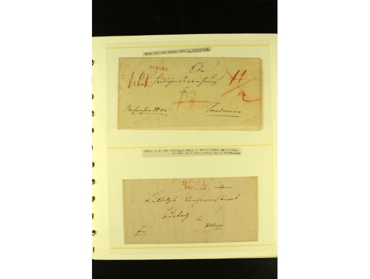 Baden bis Württemberg, sehr schöne ungebrauchte/postfrische und gestempelte Sammlung mit vielen Briefen, dabei viele bessere 