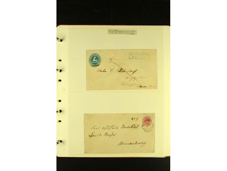 Baden bis Württemberg, sehr schöne ungebrauchte/postfrische und gestempelte Sammlung mit vielen Briefen, dabei viele bessere 