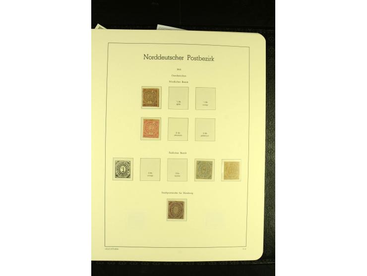 Baden bis Württemberg, ungebrauchte Sammlung mit vielen besseren Ausgaben, einiges ohne Gummi, teils sign. bzw. mit Kurzbefun
