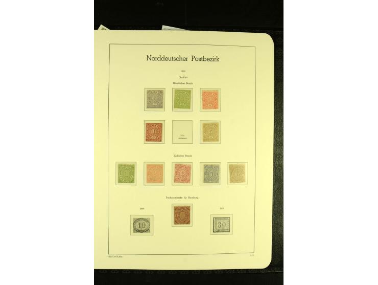 Baden bis Württemberg, ungebrauchte Sammlung mit vielen besseren Ausgaben, einiges ohne Gummi, teils sign. bzw. mit Kurzbefun