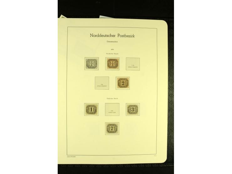 Baden bis Württemberg, ungebrauchte Sammlung mit vielen besseren Ausgaben, einiges ohne Gummi, teils sign. bzw. mit Kurzbefun