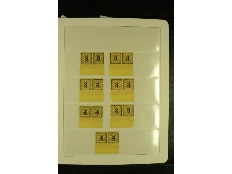 Baden bis Württemberg, ungebrauchte Sammlung mit vielen besseren Ausgaben, einiges ohne Gummi, teils sign. bzw. mit Kurzbefun