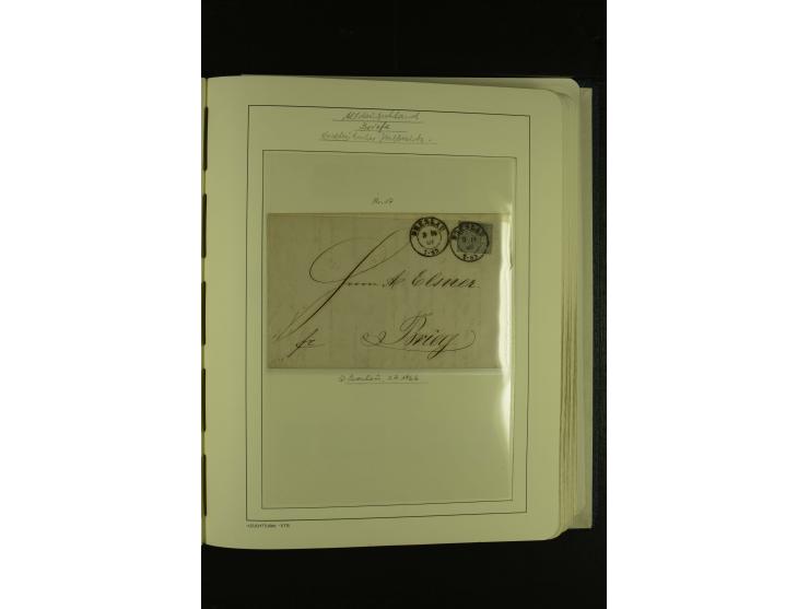 Baden bis Württemberg, umfangreiche, gestempelte Sammlung ohne die großen Spitzen im Vordruckalbum mit vielen Farben (oft sig