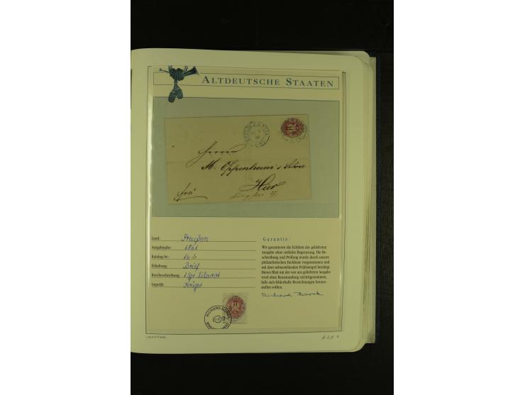 Baden bis Württemberg, umfangreiche, gestempelte Sammlung ohne die großen Spitzen im Vordruckalbum mit vielen Farben (oft sig