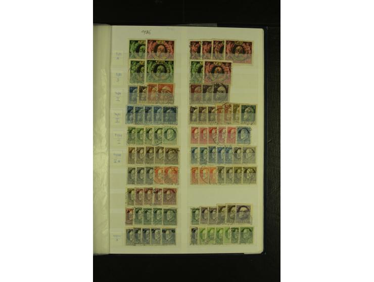Baden bis Württemberg, meist gestempelte Sammlung mit einigen Farben, Doubletten, interessanten Stempeln, Marken mit Rändern,