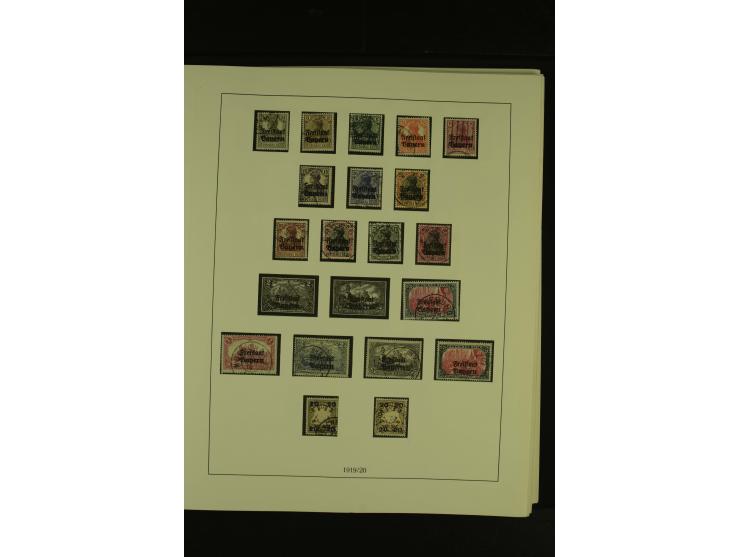 Baden bis Württemberg, gestempelte Sammlung mit meist kleineren und mittleren Werten im Vordruckalbum, Erhaltung von etwas fe