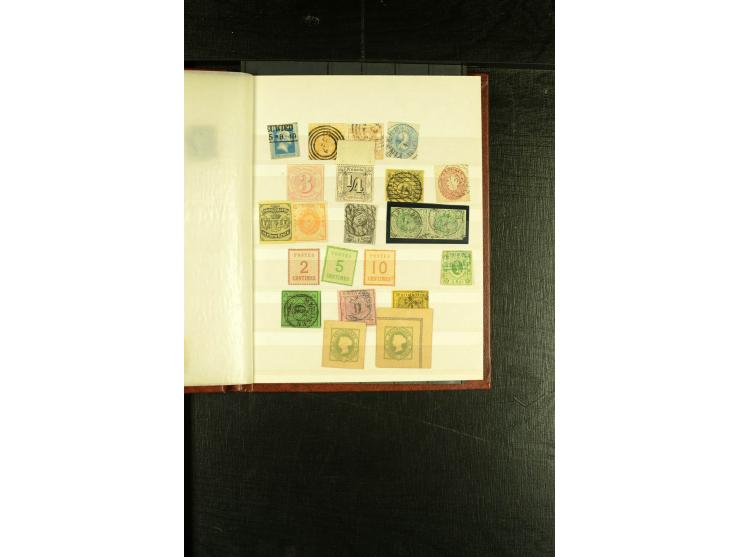 1850/1923, ungebrauchte und gestempelte Partie mit guten Ausgaben, teils Mängel