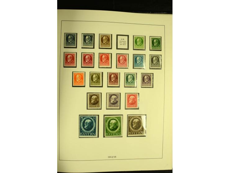 1850/1920, ungebrauchte und gestempelte Sammlung mit mittleren Ausgaben, übliche Erhaltung